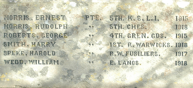 Eardisland War Memorial